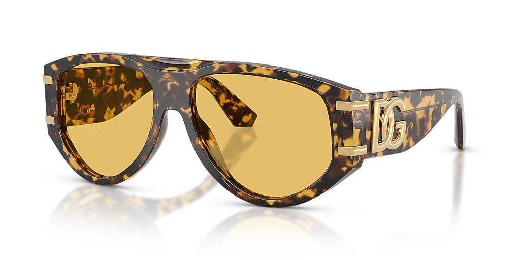 Dolce&Gabbana DG4499 L (57 - 16) with Yellow lenses and Tortoise
