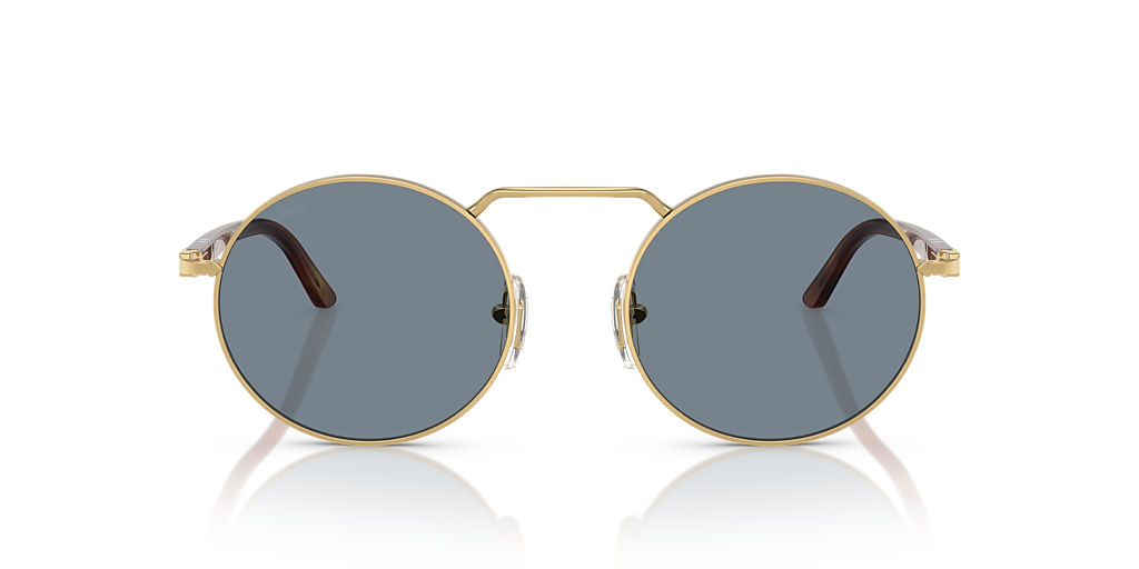 Persol PO1019S L (53 - 20) with Blue lenses and Gold frame