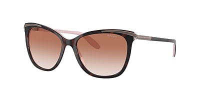 Ralph RA5203 54 Gradient Brown & Pink Havana Sunglasses | Sunglass 