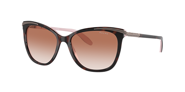 Ralph RA5203 54 Gradient Brown & Pink Havana Sunglasses | Sunglass 
