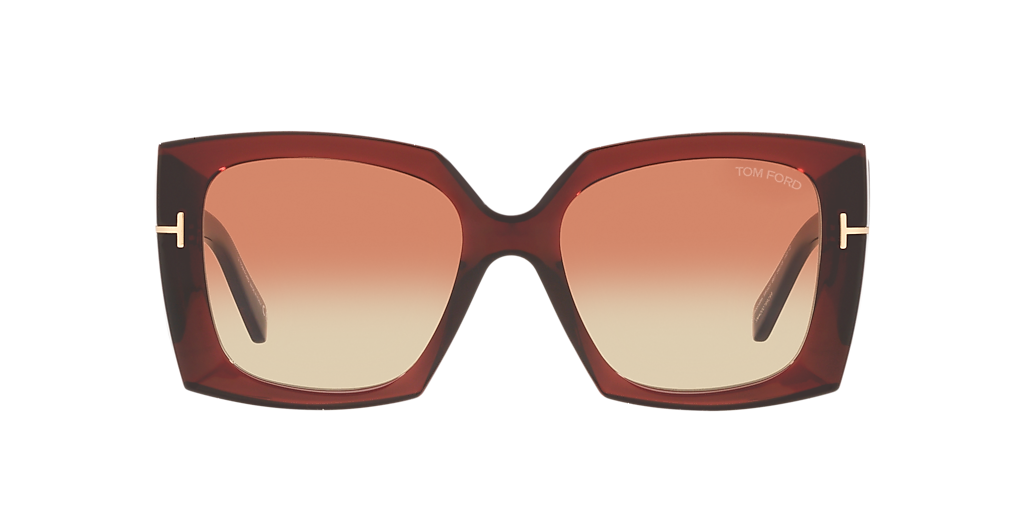 TOM FORD FT0921 Burgundy - Woman Luxury Sunglasses, Burg Grad Lens