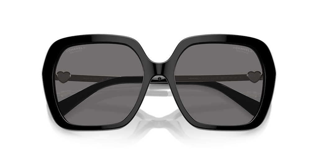 Chanel Square Sunglasses CH5521A L (56 - 17) with Grey lenses and