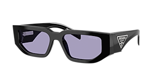 Prada PR 19WS M (52 - 21) with Grey lenses and Black frame
