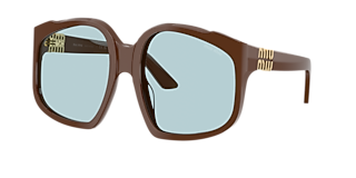 Miu Miu MU 07ZS L (56 - 19) with Grey lenses and Black frame