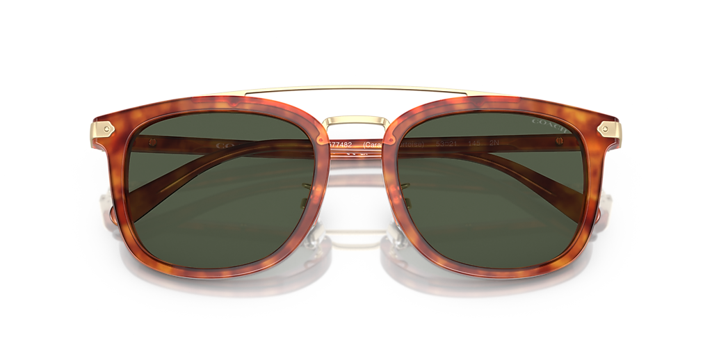 Coach HC8382 CL913 XL (53 - 21) with Green lenses and  display picture 3