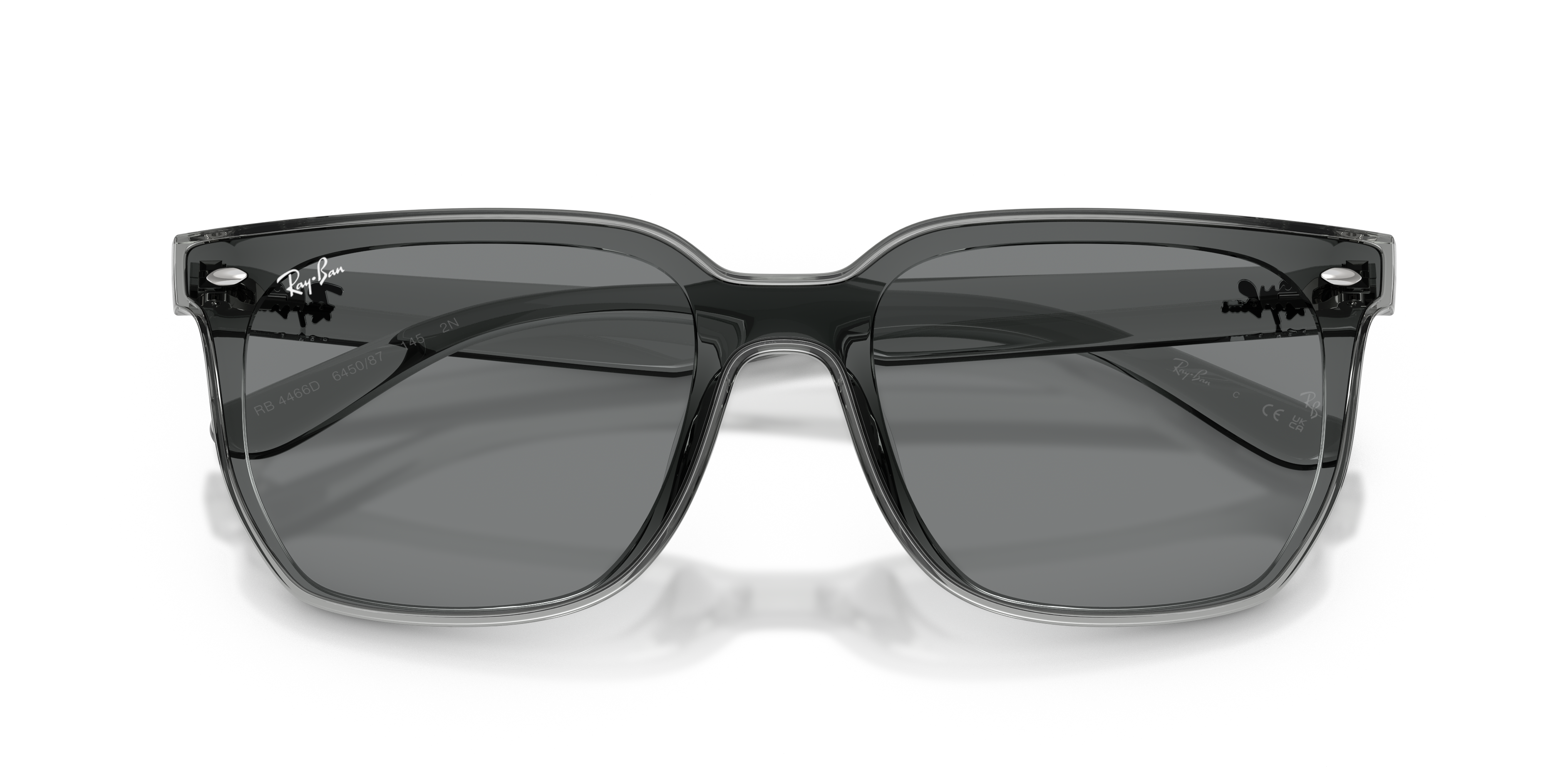 Ray Ban Square-frame Sunglasses In Gray