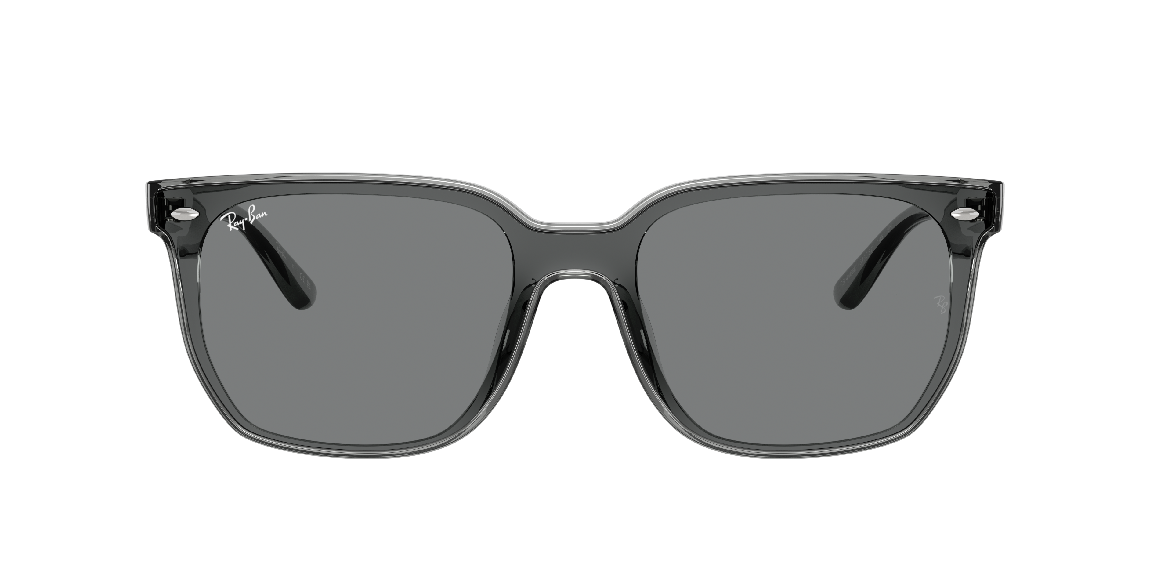 Ray Ban Square-frame Sunglasses In Gray
