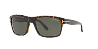 TOM FORD FT0678 Black Shiny - Men Luxury Sunglasses, Grey Polarized Lens