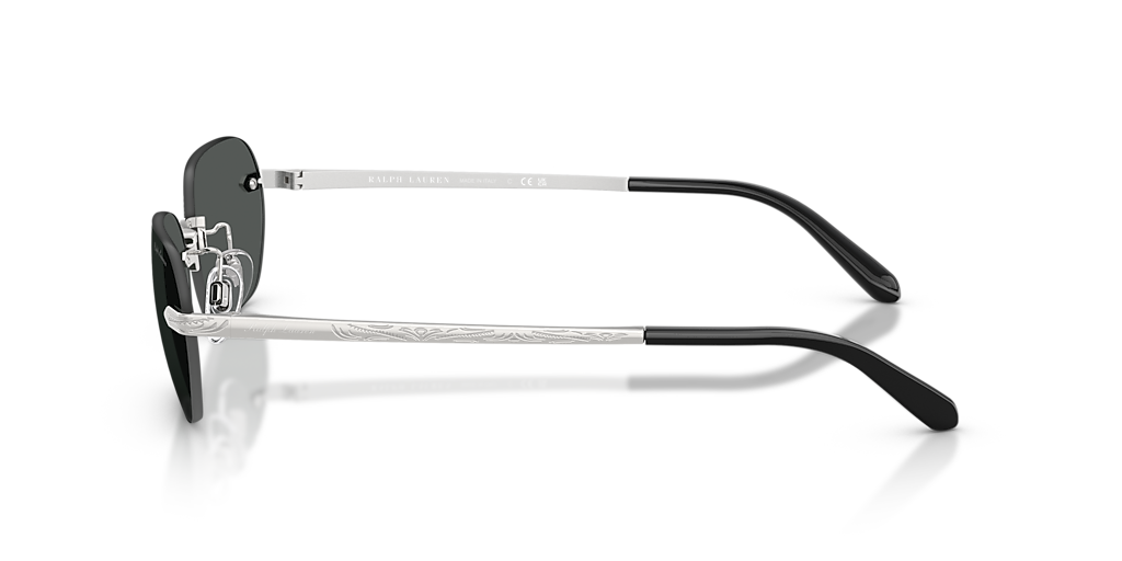 RALPH LAUREN RL7089 Shiny Silver - Women Sunglasses, Grey Lens