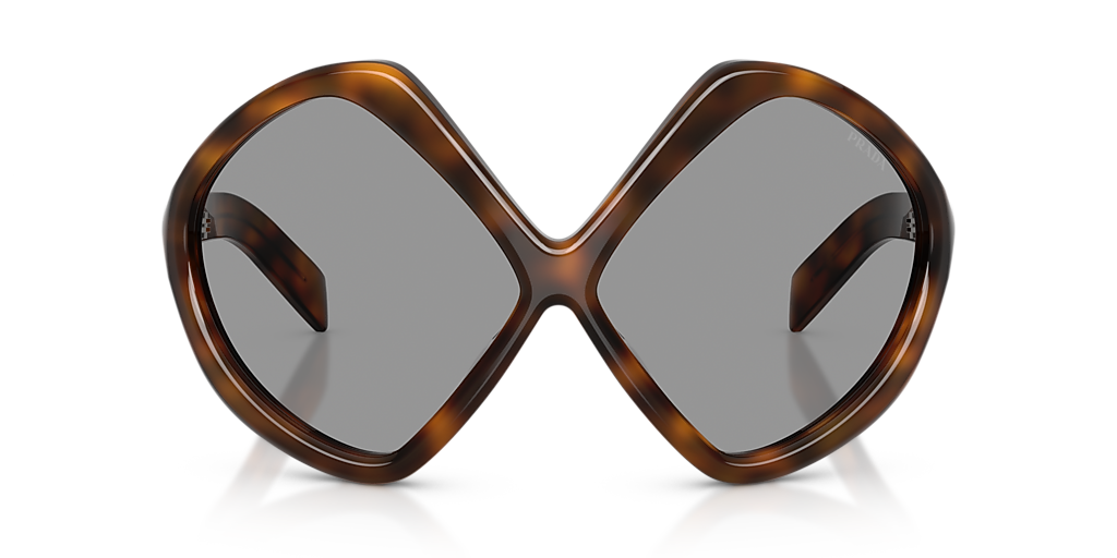 Prada PR B21S L (68 - 12) with Grey lenses and Tortoise  display picture 1