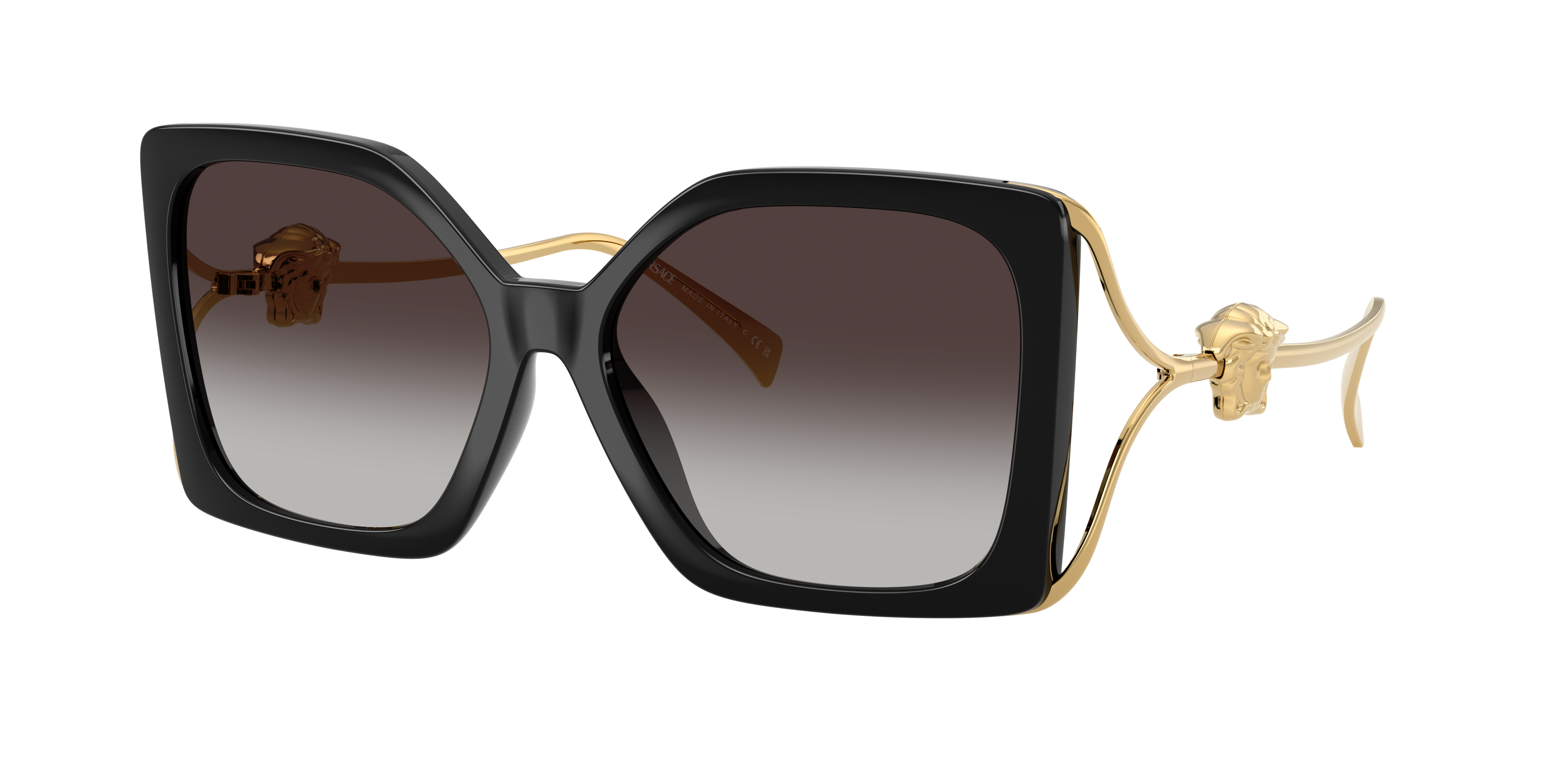 Versace Woman Sunglass Ve4502u In Black