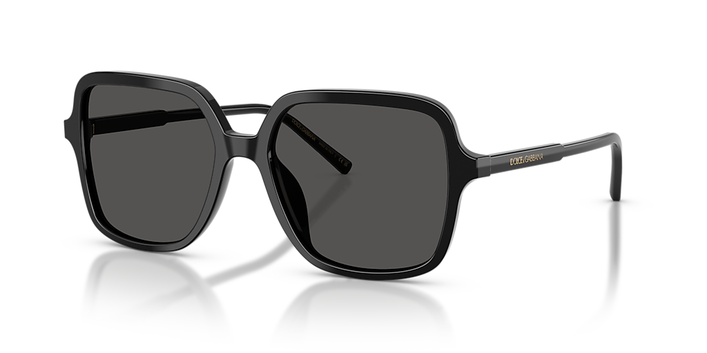 Dolce&Gabbana DG4539 L (55 - 17) with Grey lenses and Black frame