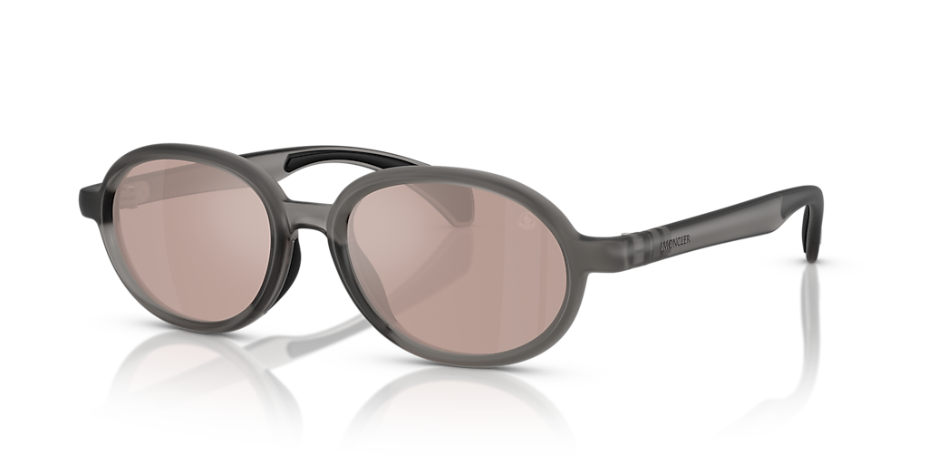 MONCLER ラウントフレムサンクラス ME8006 50072C Moncler ME8006 Caprice M (51 - 18) with Pink lenses and Grey