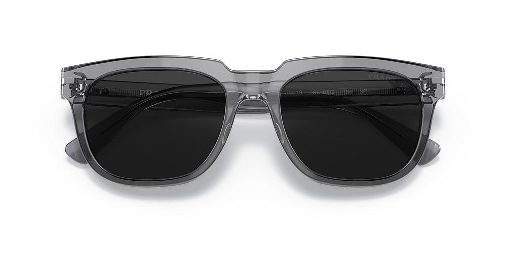 Prada PR 04YS XL (56 - 19) with Black lenses and Grey frame