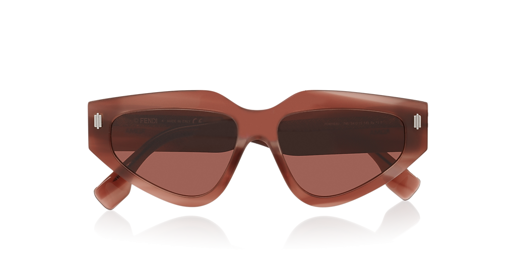 Fendi Fendi Roma FE40163U XS (54 - 15) with Red lenses and