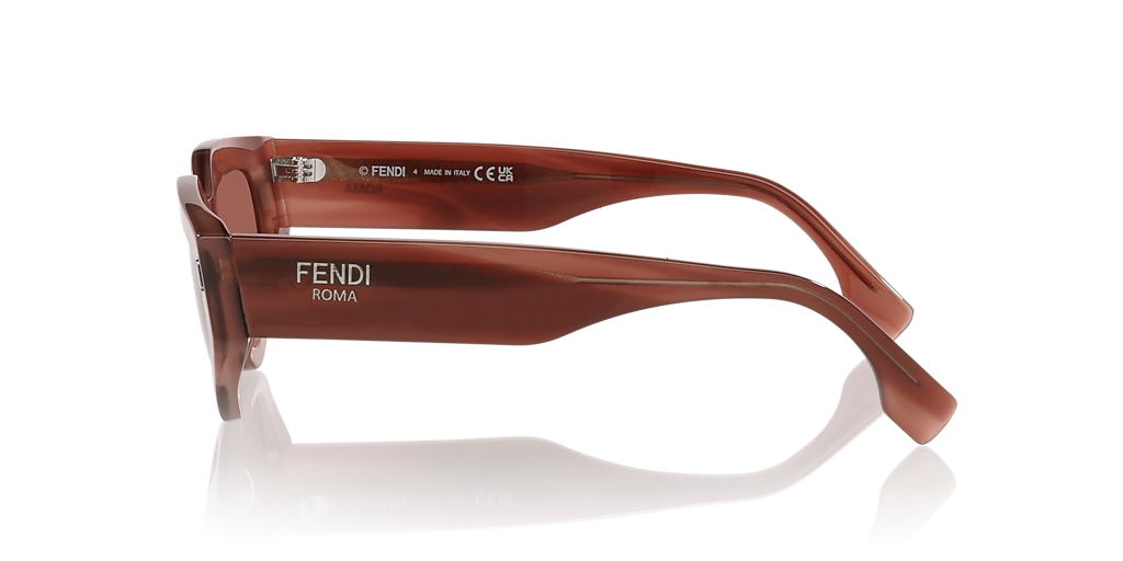 サングラス FENDI Woman Sunglasses Burgundy FE40163U 74S FENDI: Sunglasses woman - Burgundy | Fendi sunglasses