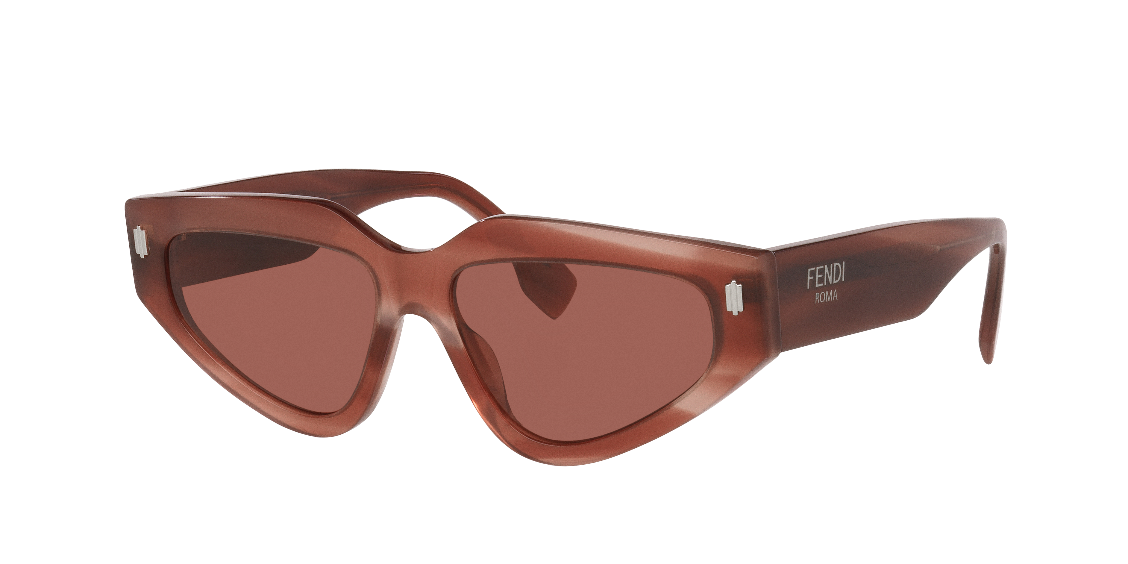 Fendi Fendi Roma FE40163U XS (54 - 15) with Red lenses and