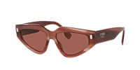 Fendi Fendi Roma FE40163U XS (54 - 15) with Red lenses and