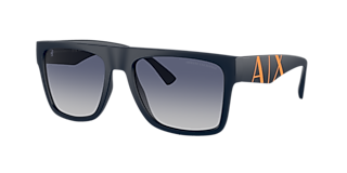 Armani Exchange AX4135S XL (59 - 17) with Grey lenses and Black