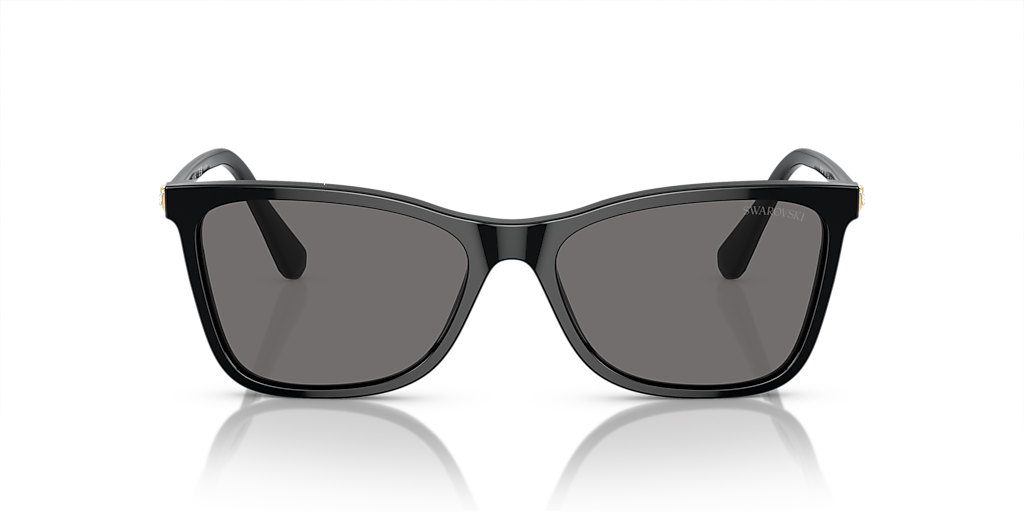 【送料,関税込】SWAROVSKI サングラス SK6004 Swarovski SK6004 M (55 - 16) with Grey lenses and Black