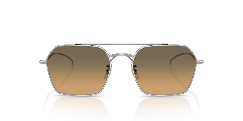 アイドル Man Rays Oliver Peoples OV1365ST TK-15 L (53 - 18) with lenses and Silver