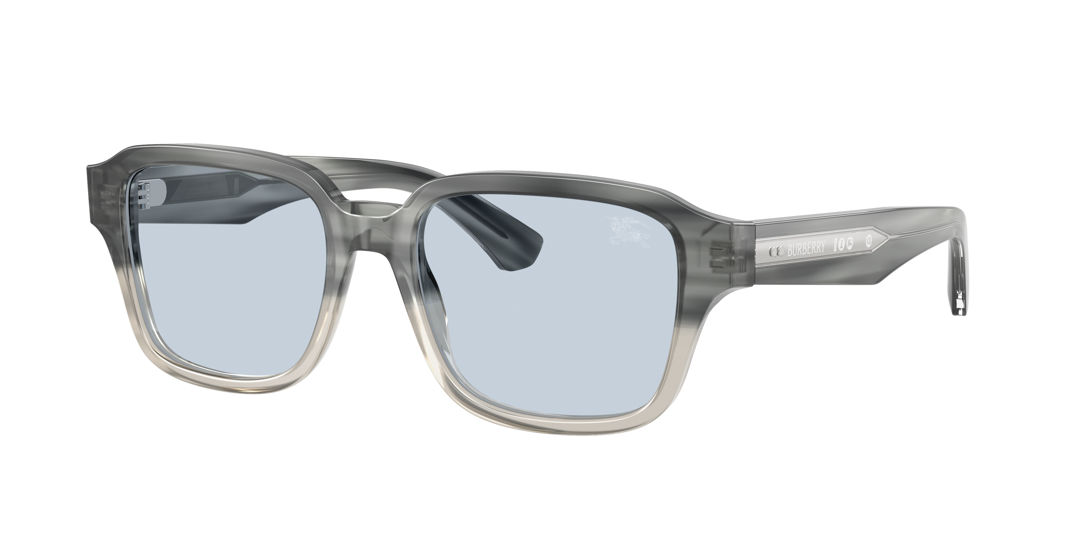 Burberry Man Sunglass BE4484 -  Frame color: Grey Gradient, Lens color: Azure