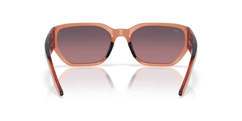 COSTA 6S9125 Clemente Translucent Pink Sands - Unisex Sunglasses, Rose Gradient Lens