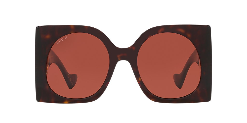 Gucci オーバーサイズ サングラス レッド GUCCIサングラス GG1624S 001 レッド パープルPrestige 2024