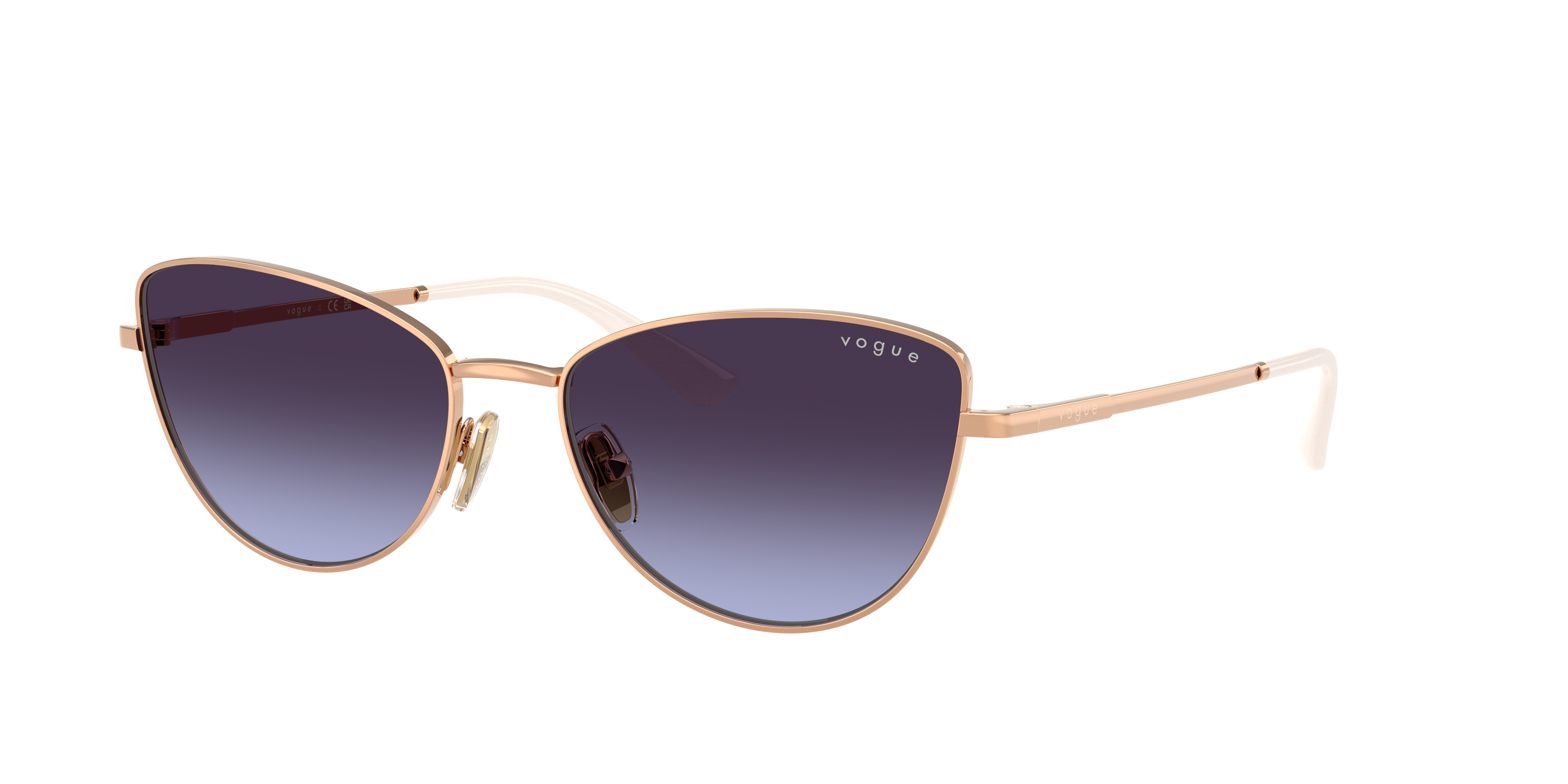 Vogue Eyewear Woman Sunglass Vo4324s In Violet Gradient Grey
