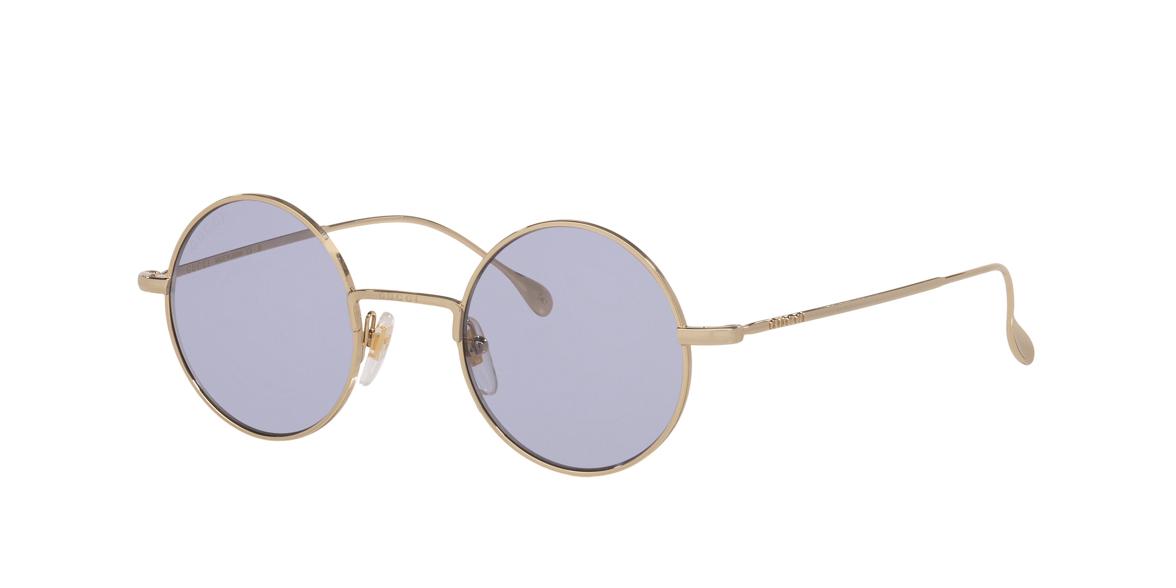 Gucci Woman Sunglass Gg1649S -  Frame color: Gold, Lens color: Purple