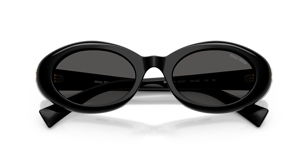 Miu Miu MU B09S S (52 - 21) with Grey lenses and Black frame 