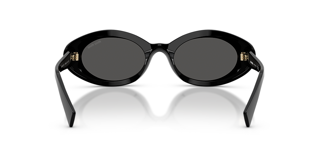 Miu Miu MU B09S S (52 - 21) with Grey lenses and Black frame  display picture 1