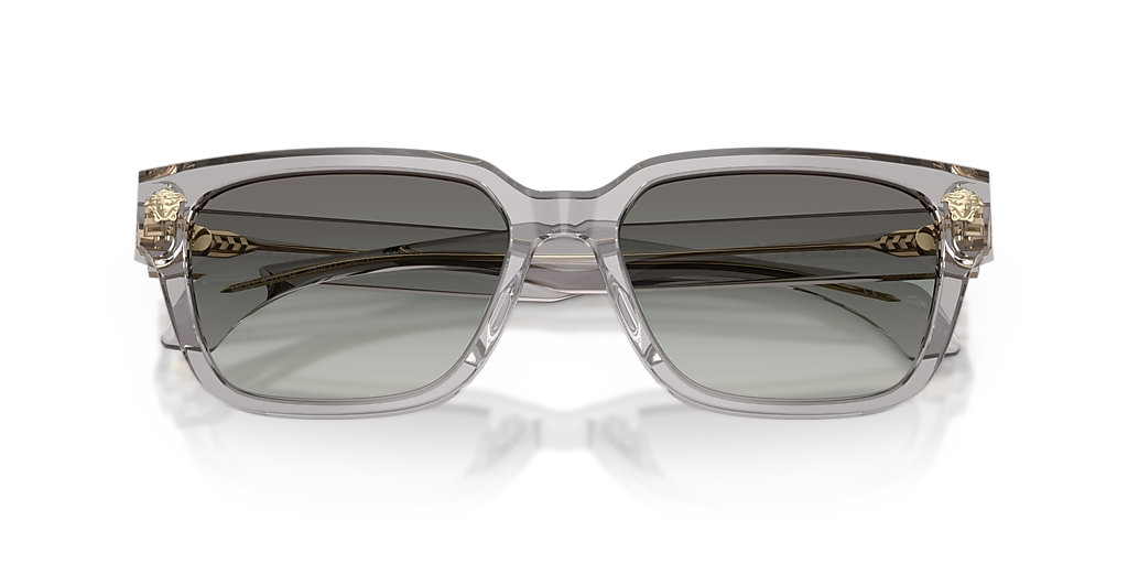 Versace VE4513D L (56 - 17) with Grey lenses and Grey frame  display picture 1
