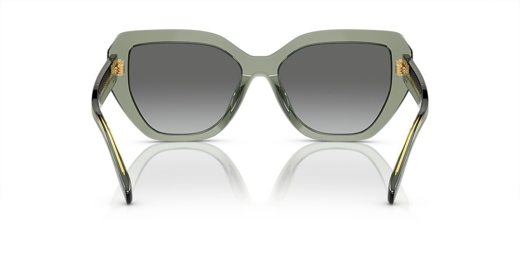 TORY BURCH TY7194U Transparent Sage - Women Sunglasses, Light Grey Gradient Dark Grey Lens