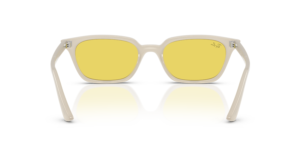 Ray-Ban RB4456F Zaya Bio-Based M (52 - 19) with Yellow lenses and