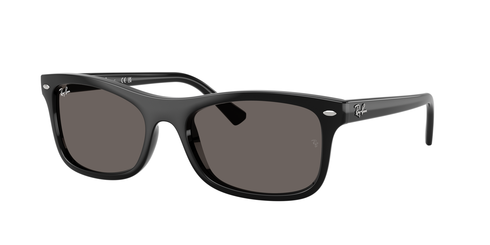 Ray-Ban Unisex Sunglass RB2226 - Frame color: Black, Lens color: Dark Grey