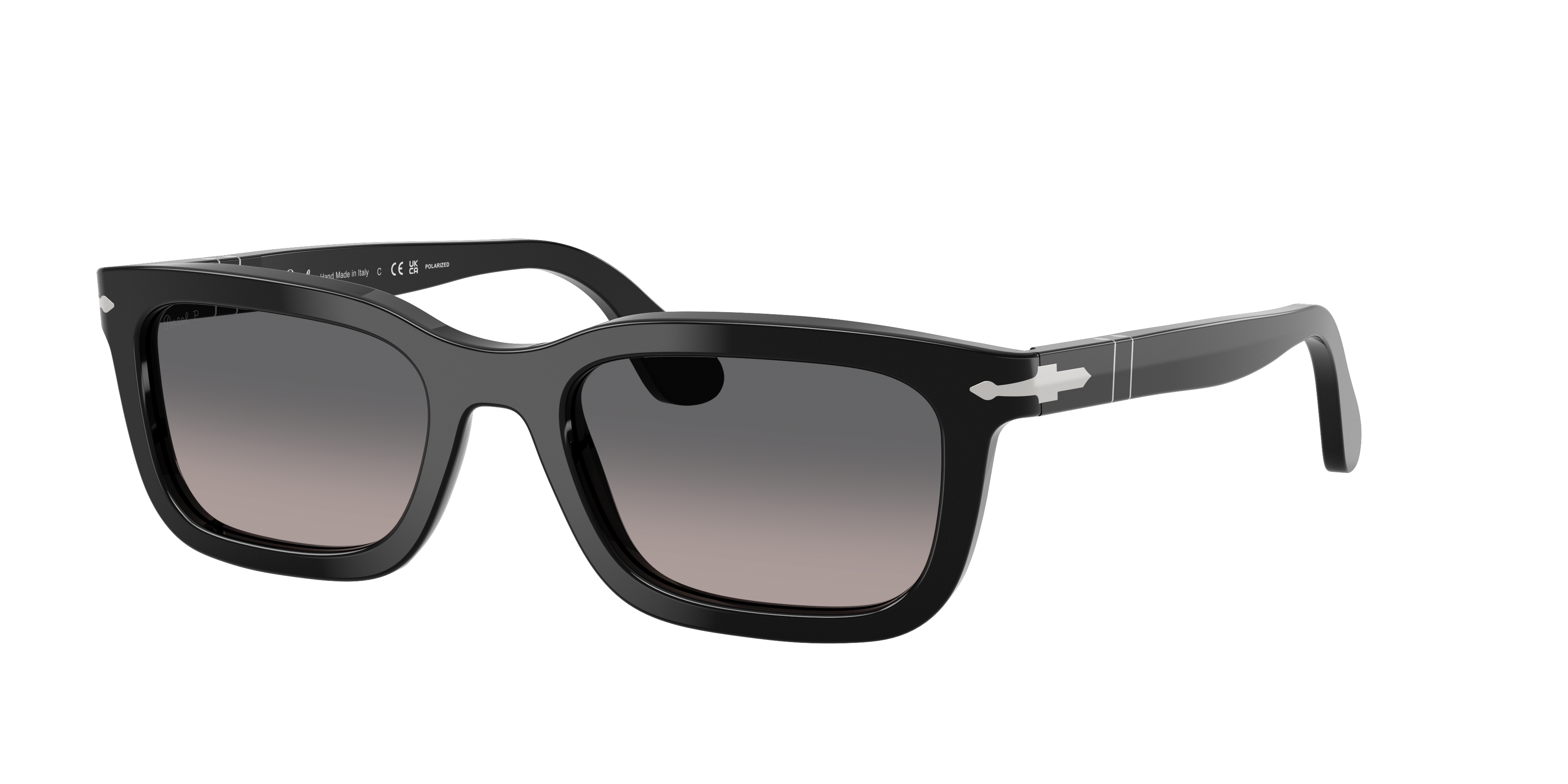 Persol PO3396S L (53 - 20) with Grey lenses and Black frame