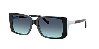 Tiffany & Co. TF3082 L (58 - 16) with Brown lenses and Gold frame