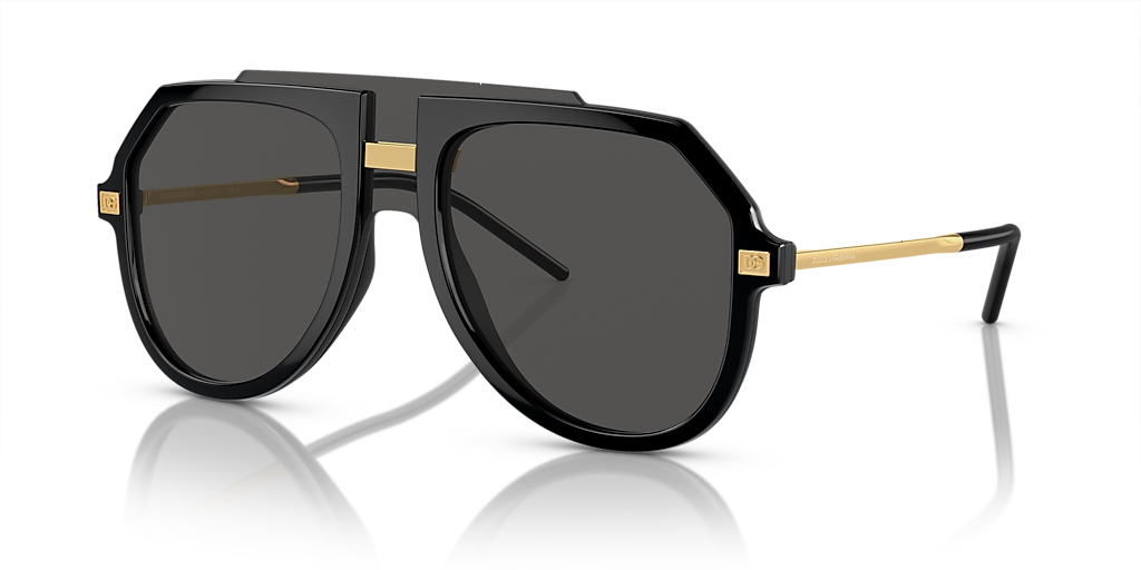 Dolce&Gabbana DG6195 XL (0 - 145) with Grey lenses and Black frame