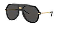 Dolce&Gabbana DG6195 XL (0 - 145) with Grey lenses and Black  display picture 3