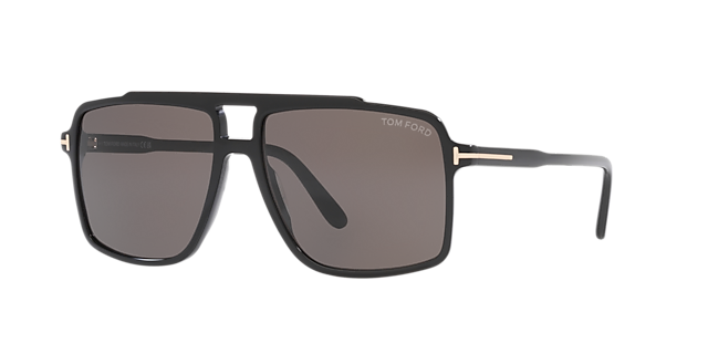 TOM FORD Kemp Tortoise Blonde - Men Luxury Sunglasses, Green Lens