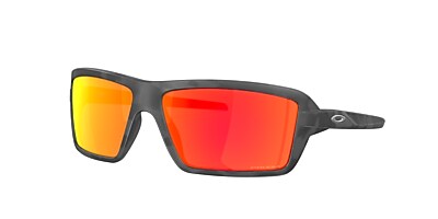 Oakley OO9129 Cables 63 Prizm Black Polarized & Matt Schwarz 