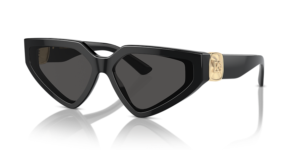 Dolce&Gabbana DG4469 L (59 - 15) with Grey lenses and Black frame