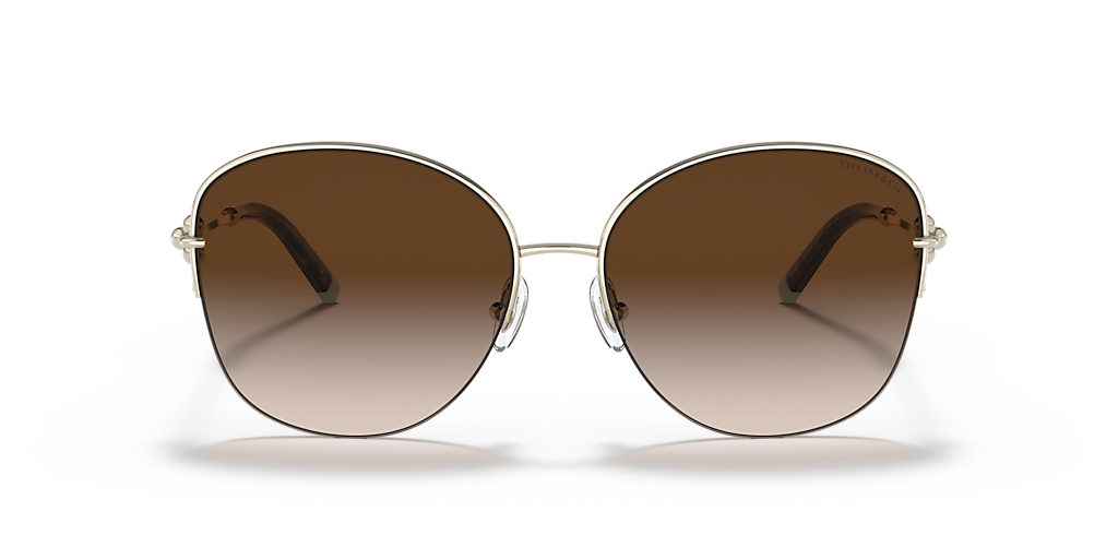 Tiffany & Co. TF3082 L (58 - 16) with Brown lenses and Gold
