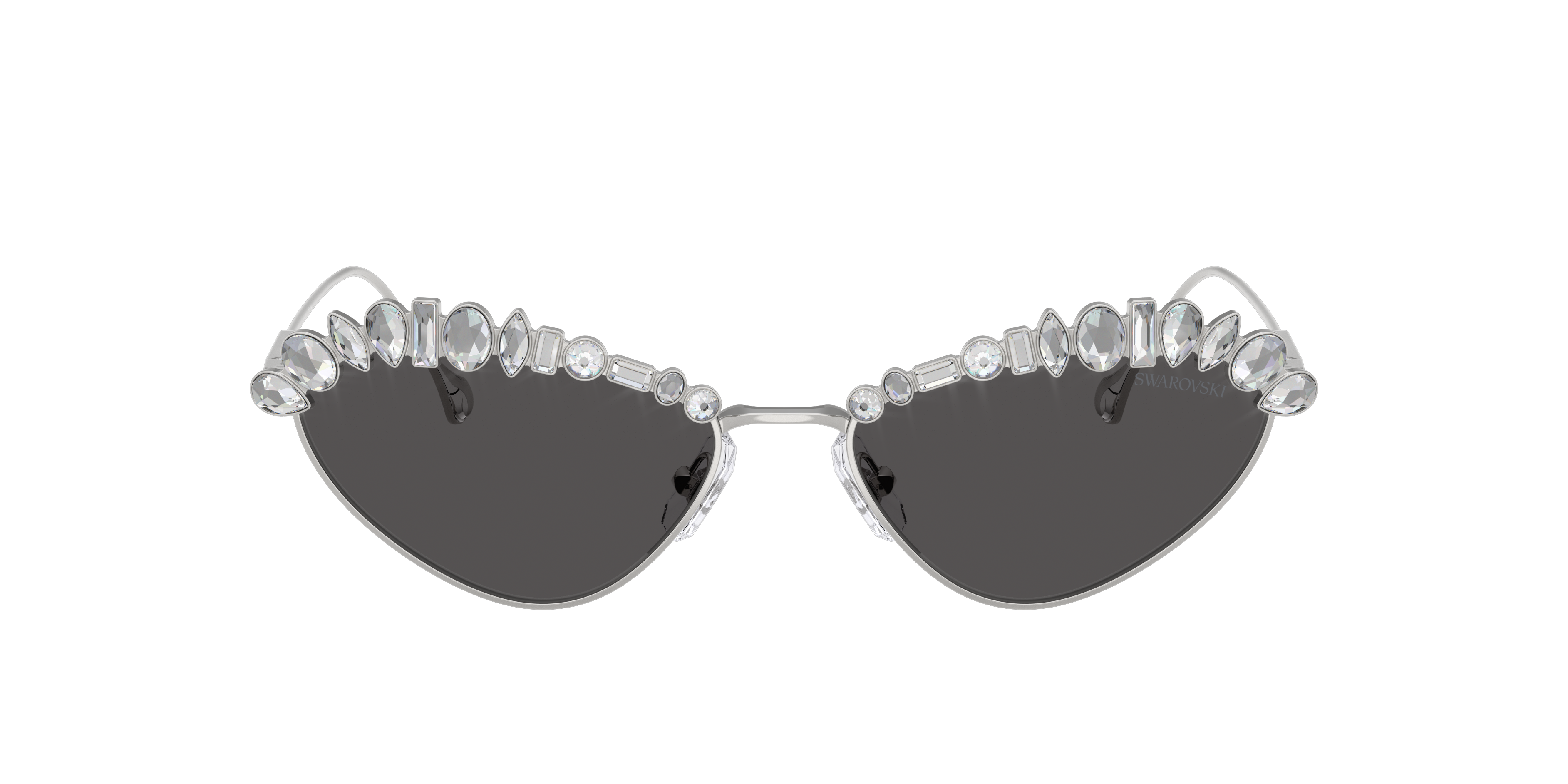 【送料,関税込】SWAROVSKI サングラス SK7009 Swarovski SK7009 M (55 - 17) with Silver lenses and Silver