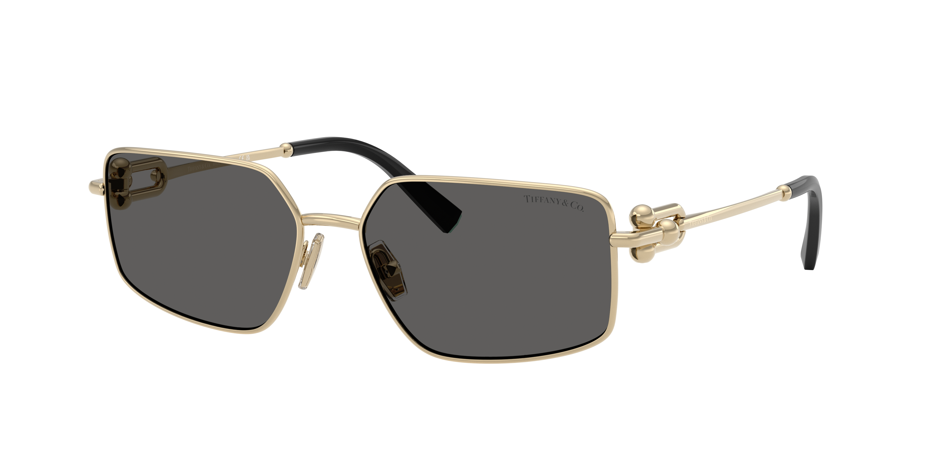 Tiffany & Co. TF3111 XL (58 - 16) with Grey lenses and Gold frame