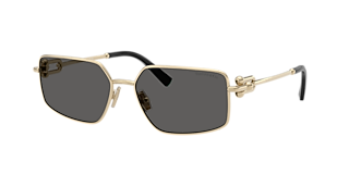 Tiffany & Co. TF3082 L (58 - 16) with Brown lenses and Gold frame