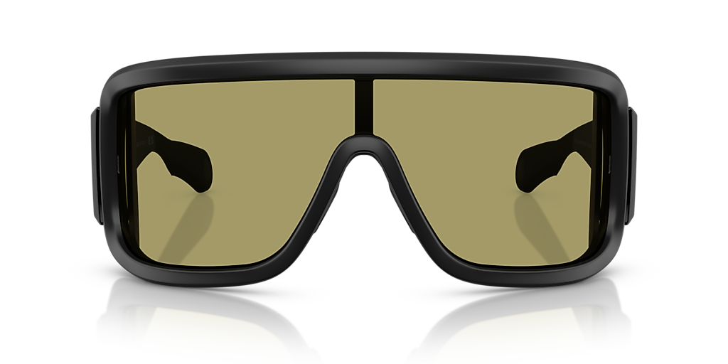 Moncler ME8003 Snowseeker XL (0 - 142) with Green lenses and Black