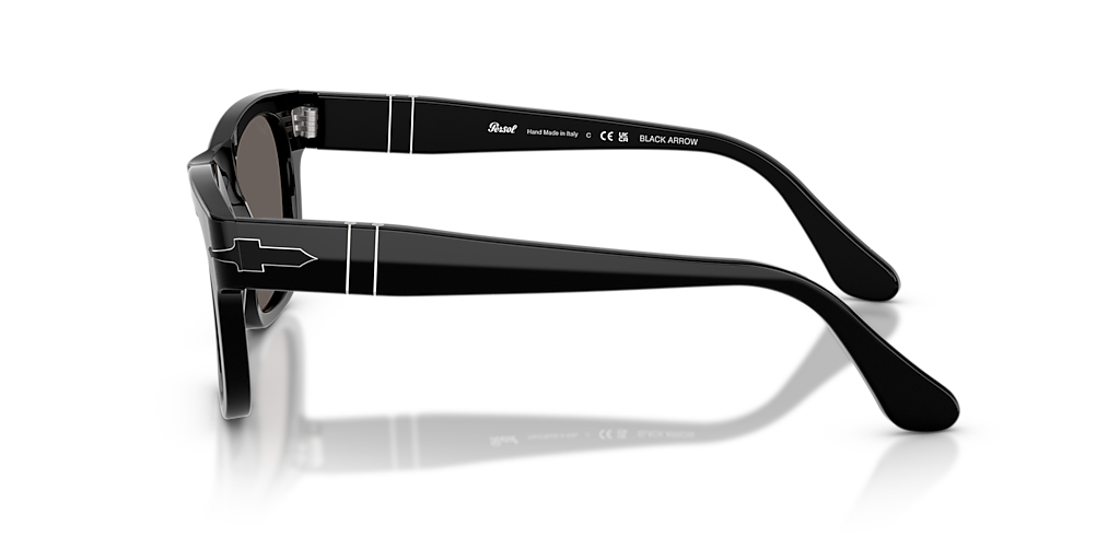 Persol PO3269S M (52 - 20) with Grey lenses and Black frame