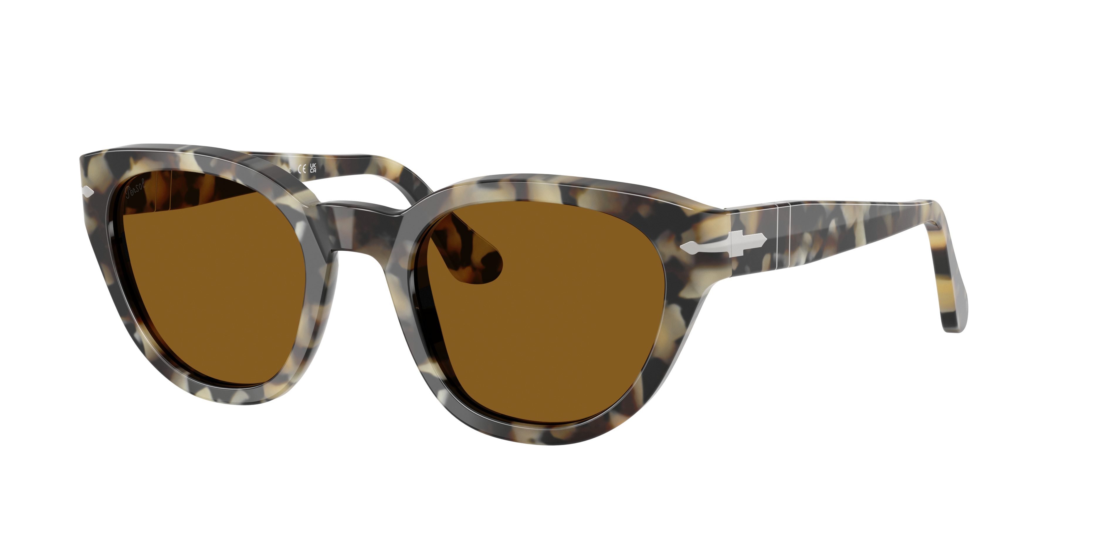 Persol Unisex Sunglass PO3379S -  Frame color: Brown Tortoise, Lens color: Brown